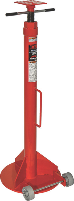 PG227 - 20 TON CAPACITY TRAILER STABILIZER STAND WITH WHEELS - U.S.A.