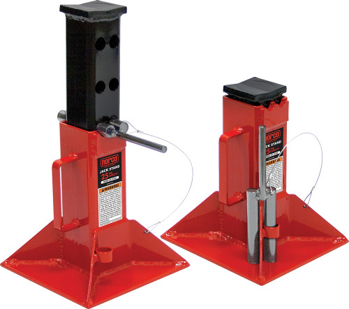 PG222 - 25 TON CAP. JACK STANDS - PIN TYPE - U.S.A.