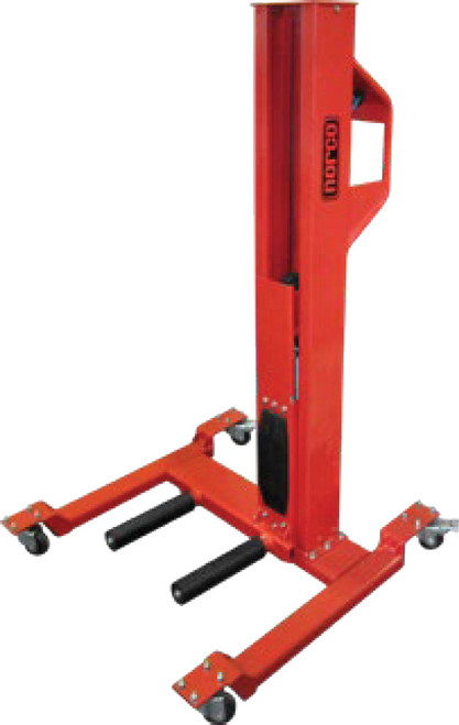 PG244 - 200 LBS CAPACITY AIR OPERATED TIRE/WHEEL LIFT, 390" LIFT TRAVEL PG244 - 200 LBS CAPACITY AIR OPERATED TIRE/WHEEL LIFT, 390" LIFT TRAVEL