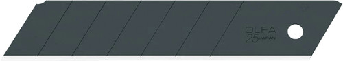 PG125 - 25MM HBB ULTRA-SHARP BLACK SNAP-OFF BLADE - PACK OF 40