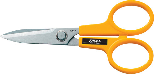 PG120 - CISEAUX À BORD DENTELÉ EN ACIER INOXYDABLE DE 7"