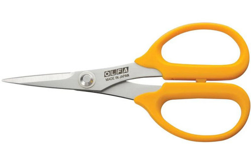 Ciseaux de précision en acier inoxydable OLFA SCS-4 5" Straight-Edge