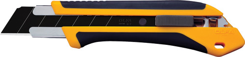 PG132 - FIBERGLASS RUBBER GRIP AUTO LOCK UTILITY KNIFE