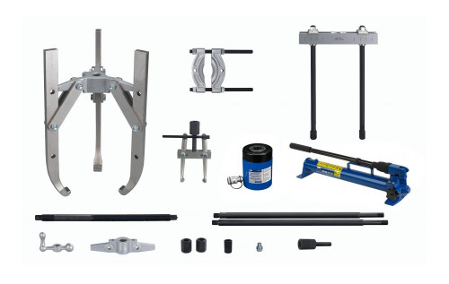 17-1/2 TON HYDRAULIC PULLER SET - 1688