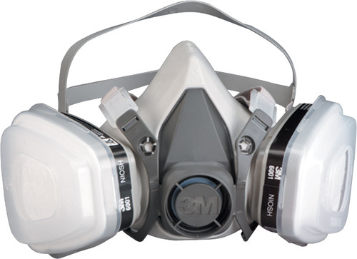 PG283 - DUAL CARTRIDGE RESPIRATOR PACKOUT 07179, ORGANIC VAPOR/P95,