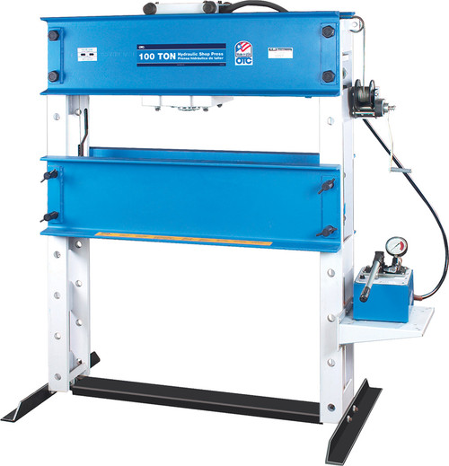 100 TON PRESS W/HAND PUMP
