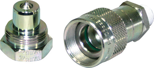 PG238 - 10,000 PSI (700 BAR) HIGH FLOW MALE & FEM. COUPLER SET, 3/8" NPT
