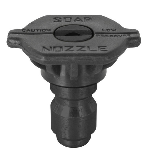 NOZZLE, BLACK PLASTIC SOAP