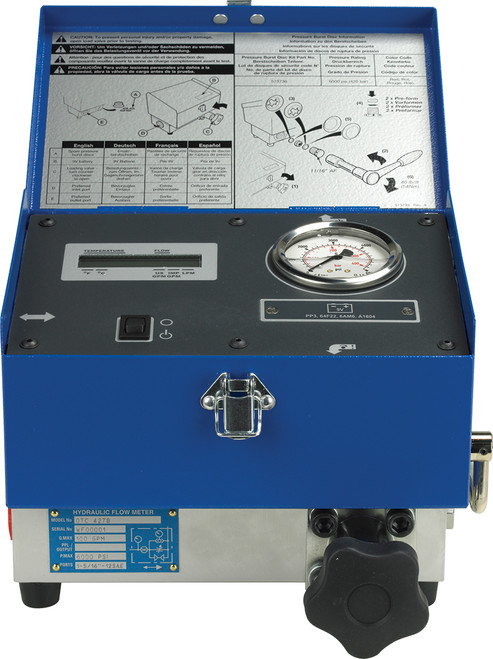 Digital hydraulic tester