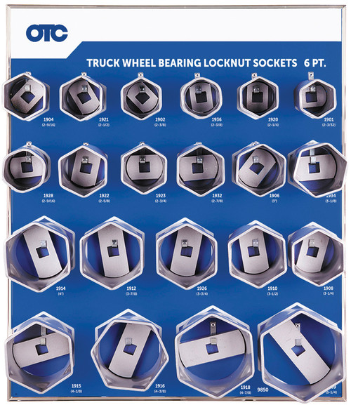 PG364 - LOCKNUT WRENCH DISPLAY - 9850