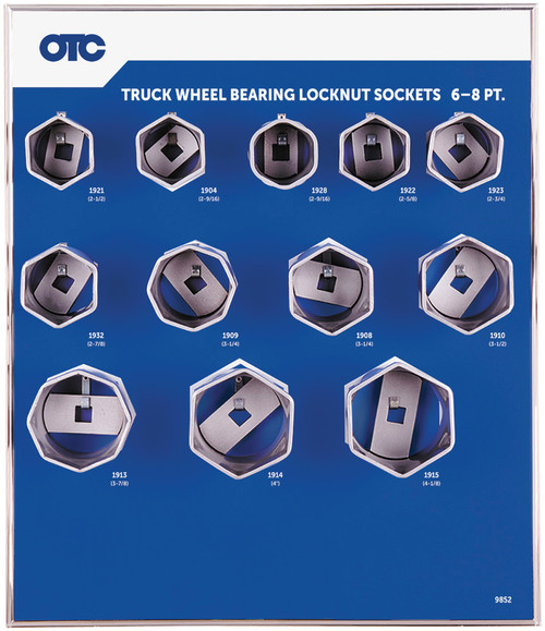 PG362 - LOCKNUT WRENCH DISPLAY - 9852A