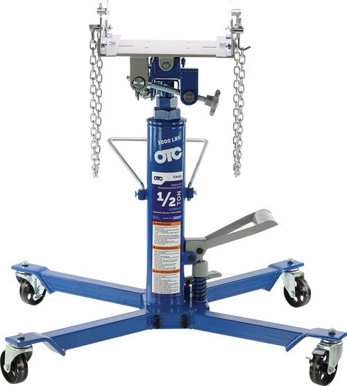 PG225 - Cric de transmission à levée élevée d’une capacité de 1 000 LB, HAUTEUR MINIMALE/MAXIMALE : 35"/71-5/8 »