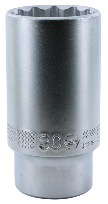 12 Point - 1/2" Drive Deep Socket 30.0mm