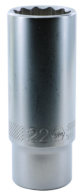 12 Point - 1/2" Drive Deep Socket 22.0mm