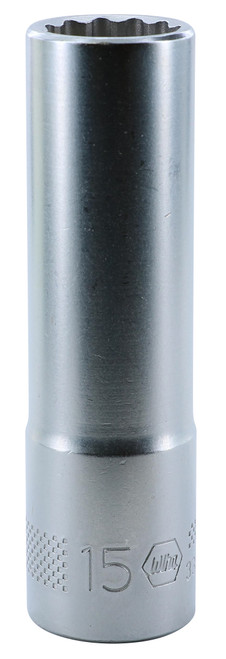 12 Point - 1/2" Drive Deep Socket 15.0mm