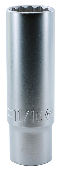 12 points - PRISE 1/2" Douille profonde 11/16" - 33856