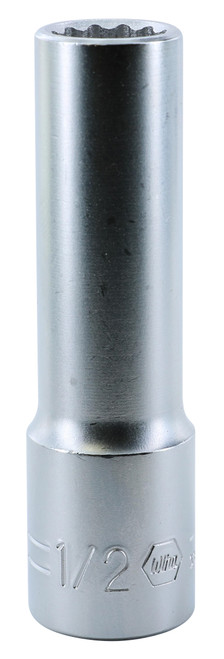 12 points - PRISE 1/2" Douille profonde 1/2" - 33853