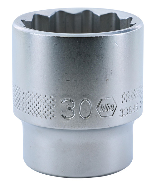 12 points - PRISE 1/2" Douille 30,0 mm