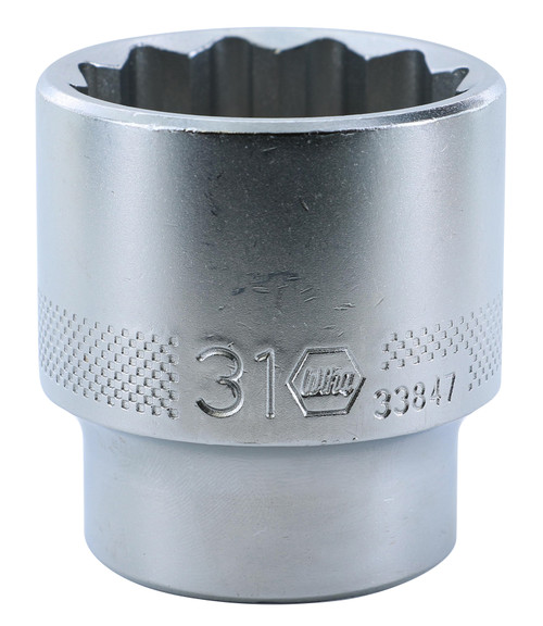 12 points - PRISE 1/2" Douille 31,0 mm
