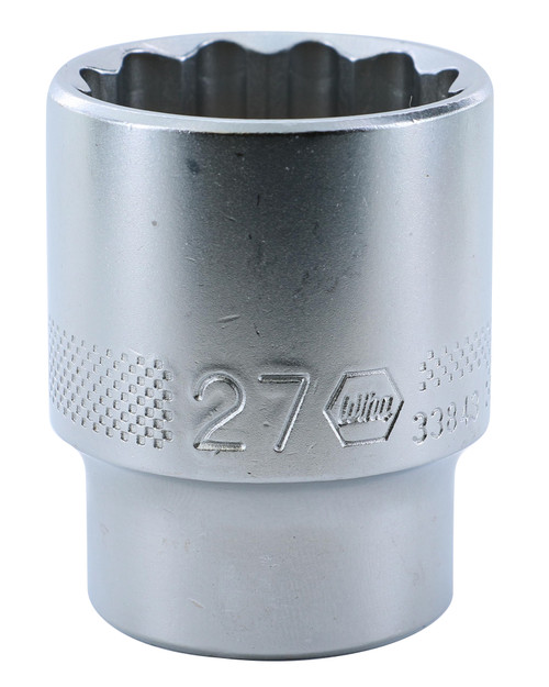 12 points - PRISE 1/2" Douille 27,0 mm