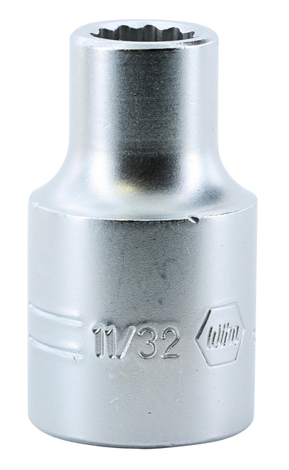 12 points - PRISE 1/2" Douille profonde 11/32"