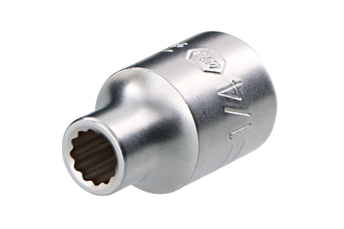 12 Point - 3/8 Inch Drive Socket - 1/4"