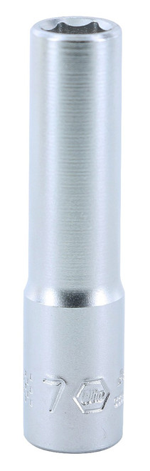 6 Point - 1/4 Inch Drive Socket - 7.0mm x 50mm