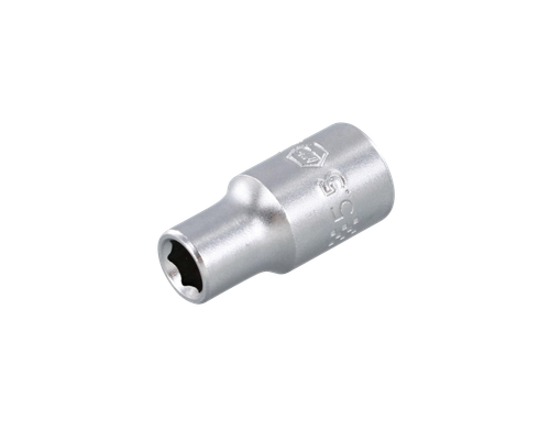 6 Point - 1/4 Inch Drive Socket - 5.5mm x 25mm