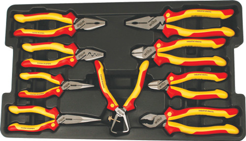PG127 - 9-PC INSULATED PLIERS & CUTTING PLIERS TRAY SET, CERTIFIED TO 1000VAC