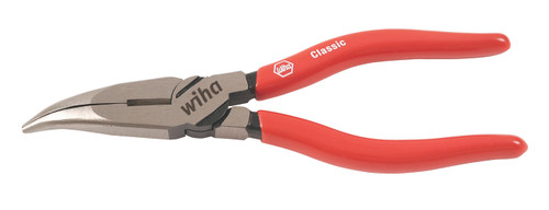 Classic Grip Bent Long Nose Pliers 6.3"