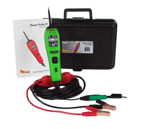 PG51 - POWER PROBE 4 ELECTRONIC CIRCUIT AND COMPONENT TESTER (GREEN UNIT)