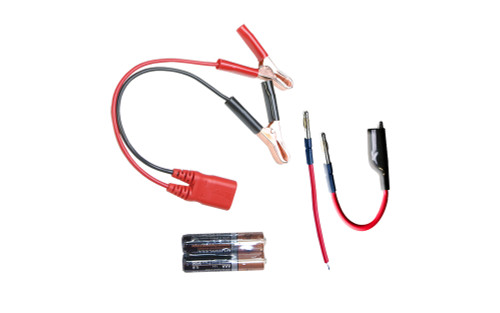 PPECT clipset w/batteries & alligator clip wire
