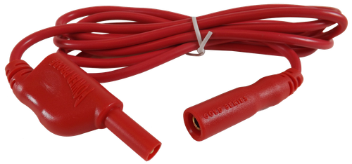 Wire Extension 72"-Rouge - 4mm banana jack