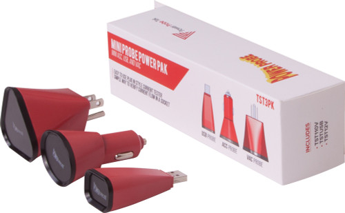 3 PIÈCES BOUCHON-TESTEUR DE COURANT DE DOUILLE DE STYLE