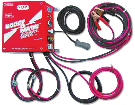 PG384 - BOOSTER BOOST-O-MATIC, DÉLIVRE 600 AMPÈRES @ 12V, FONCTIONNEMENT 1 MODE, 14V AUTOMATIQUE
