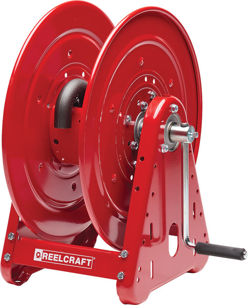 PG95 - 1/2" X 100 FT. PREMIUM DUTY HAND CRANK HOSE REEL (HOSE NOT INCLUDED), 1/2" NPTF INLET/OUTLET, 1000 PSI