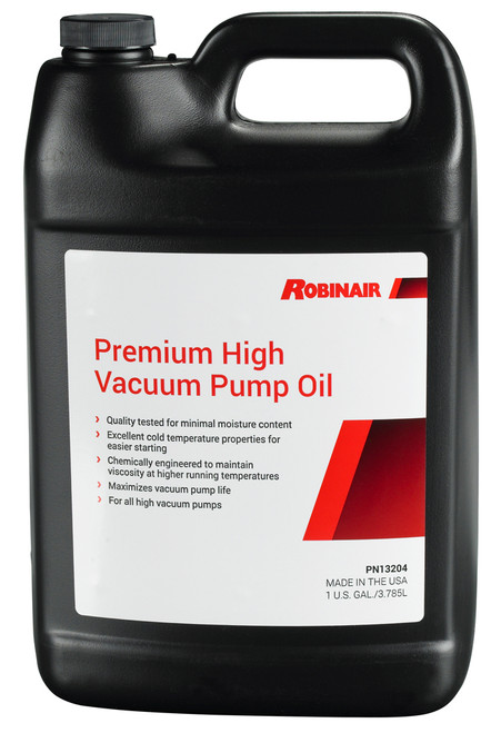 PG12 - 1-GALLON VACUUM PUMP OIL, CASE OF 4 BOTTLES