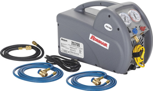 PG12 - MACHINE DE RÉCUPÉRATION DE RÉFRIGÉRANT CONTAMINÉ POUR SYSTÈMES DE CLIMATISATION R-1234YF ET R-134A