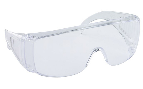 Lunettes de sécurité Worker Bee - Cadre clair - Objectif clair - Polybag
