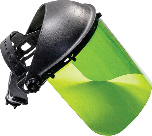 PG294 - STANDARD FACE SHIELD - DARK GREEN LENS