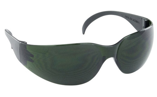 NSX Safety Glasses - Black Temple - Shade 5 Lens - Polybag