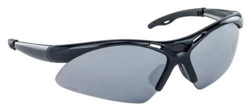 Diamondbacks Safety Glasses - Silver Frame - Gray Lens - Polybag