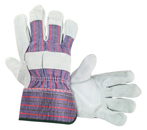 Split Palm Leather Gloves - One-Size-Fits-Most - 12 paire par sac (prix par paire) - VRAC