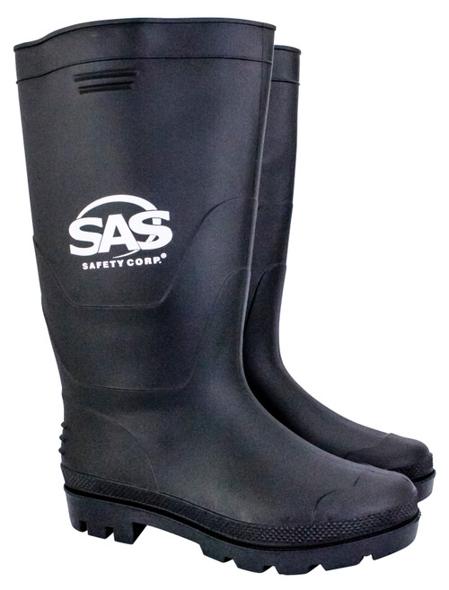 PVC Boots, 15" - Size  9