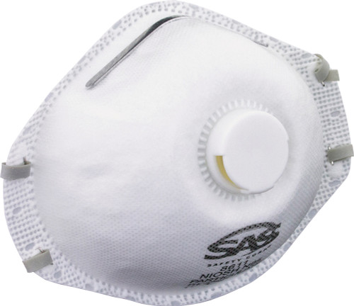 PG294 - RESPIRATEUR À PARTICULES À VALVE N95, BOÎTE DE 10 MASQUES