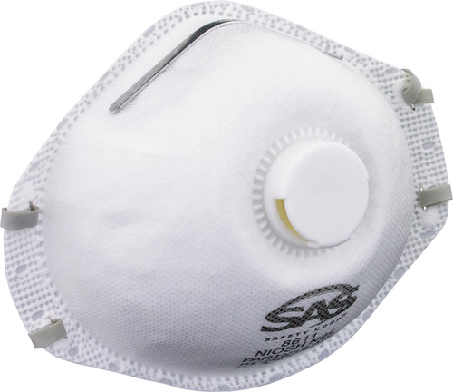 PG283 - N95 VALVED PARTICULATE RESPIRATOR, BOX OF 10 MASKS