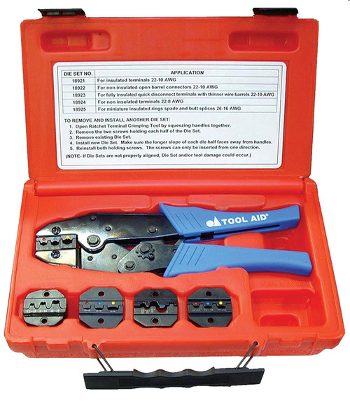 PG195 - RATCHETING TERMINAL CRIMPING KIT