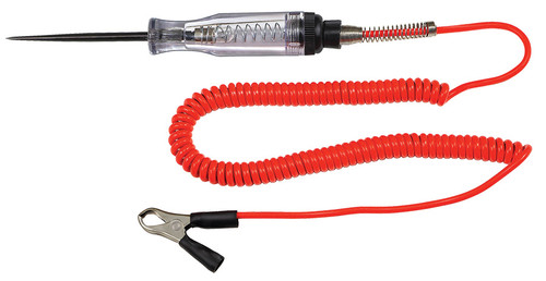 PG54 - TESTEUR DE CIRCUIT HD AVEC FIL RÉTRACTABLE DE 12' ET CLIP DE BATTERIE