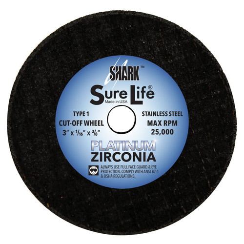 3 » X 1/16 » X 3/8 » 36 GRIT