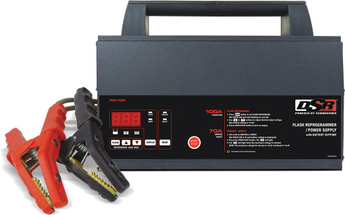 100A Flash Reprogrammer/Power Supply with Battery Support